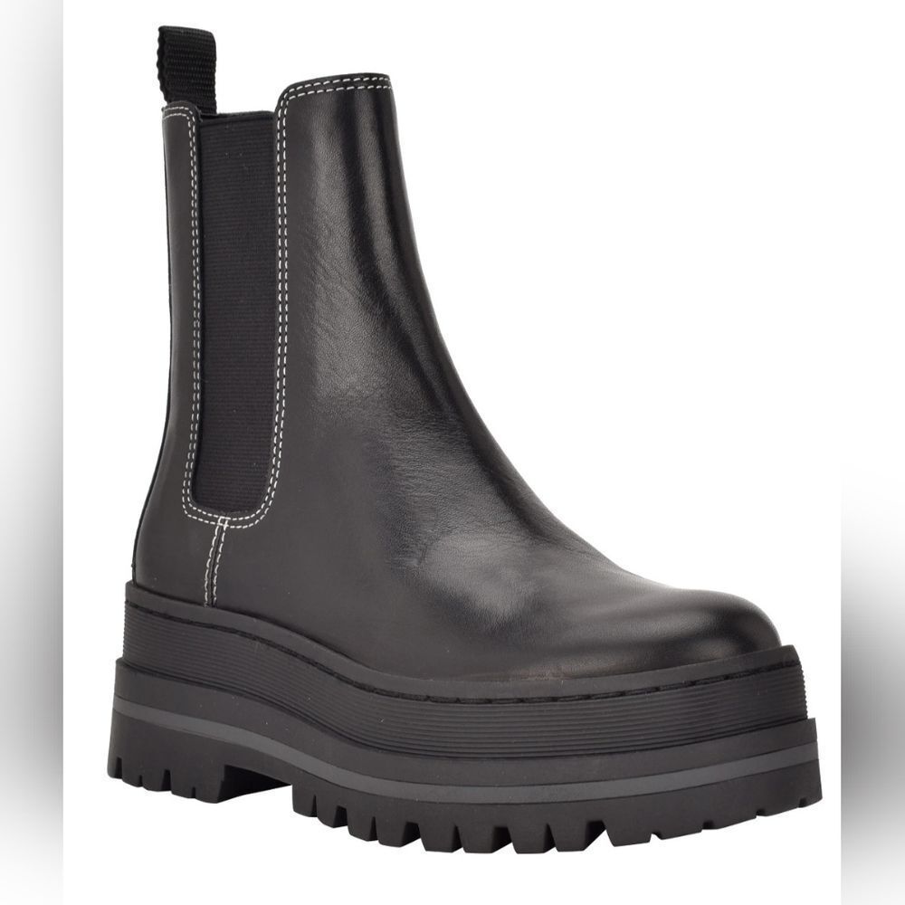 Marc Fisher LTD Pauline Chelsea Boot - Size 9 - Platform Moto